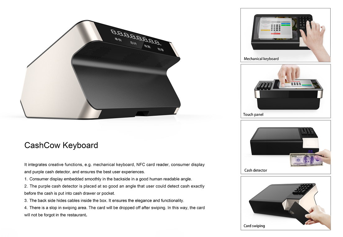 Cashcow_Keyboard mini screen